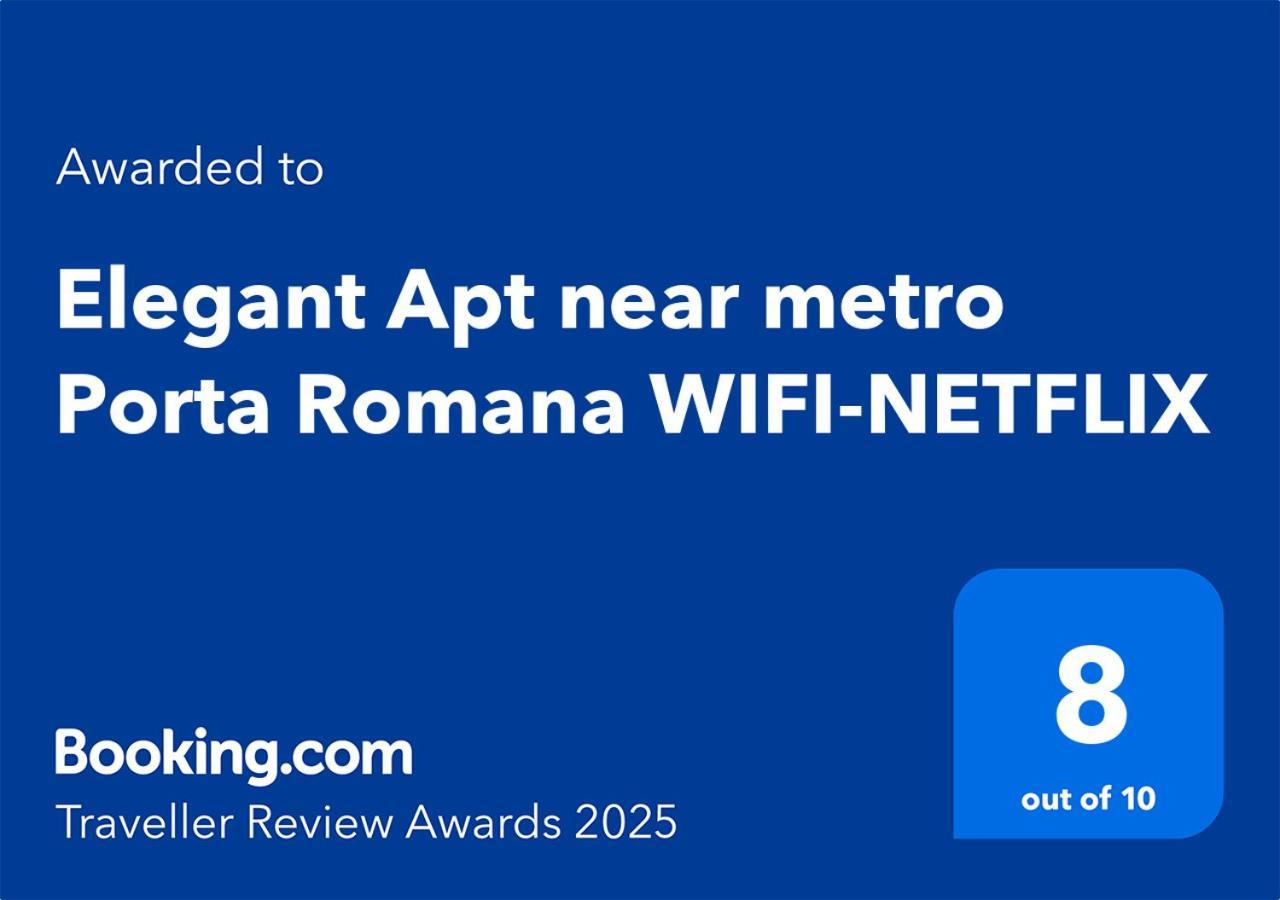 Elegant Near Metro Porta Romana,3 Fermate Subway-stop A Duomo, Wifi-netflix Free Appartement *